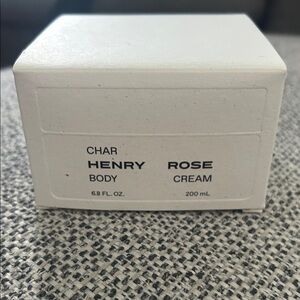 Henry Rose Char Body Cream - White